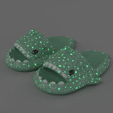 Luminous Sharky Slippers