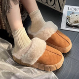 Indoor Fluffy Thick Sole Uggs Slippers