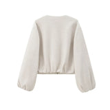 Fleece Women's Soft Zipper Jacket