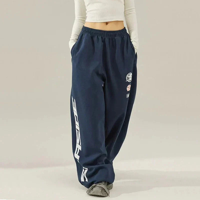 Vintage-Rennhose mit weitem Bein