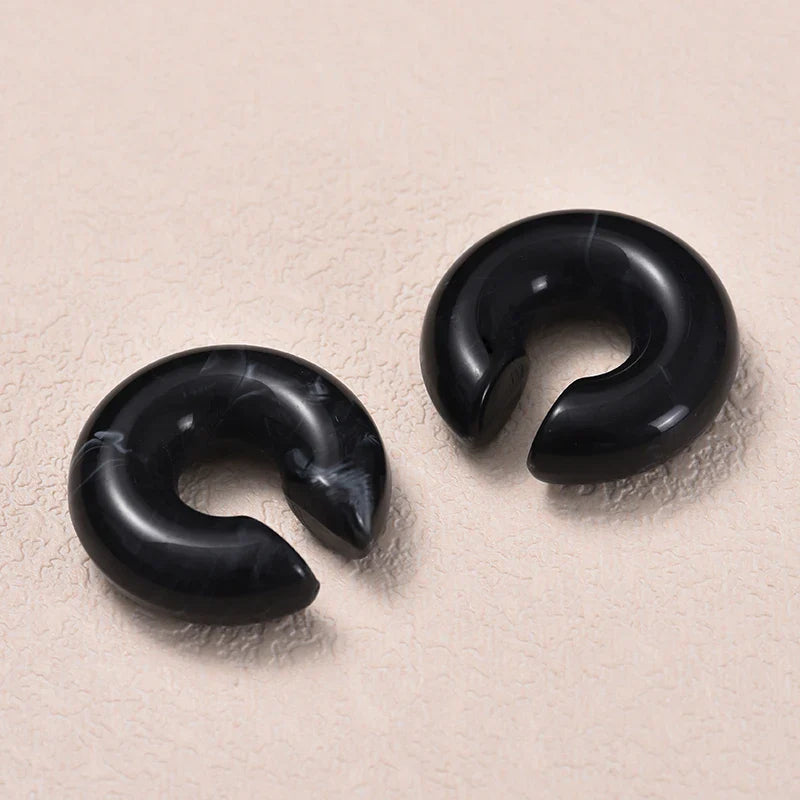Fake Round Ear Clip Earrings