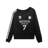Off-shoulder Y2K Women's Sweatshirt
