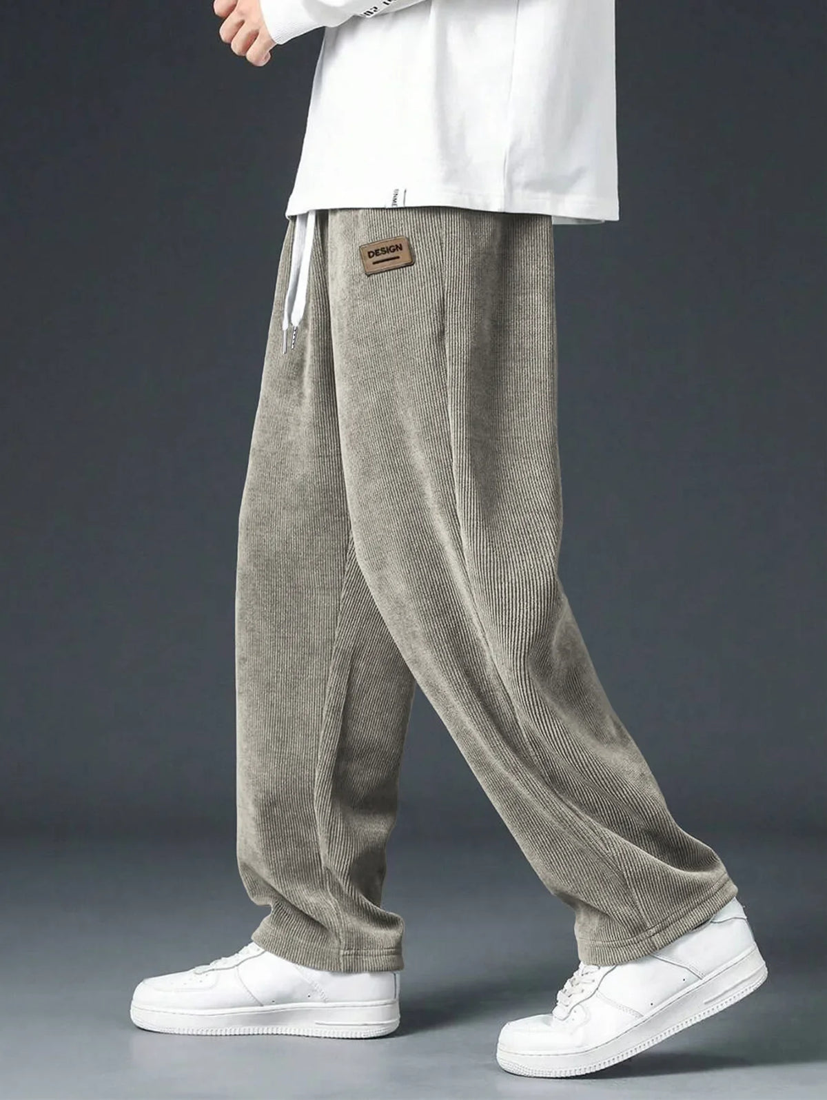 Y2K Corduroy Casual Jogger Pants