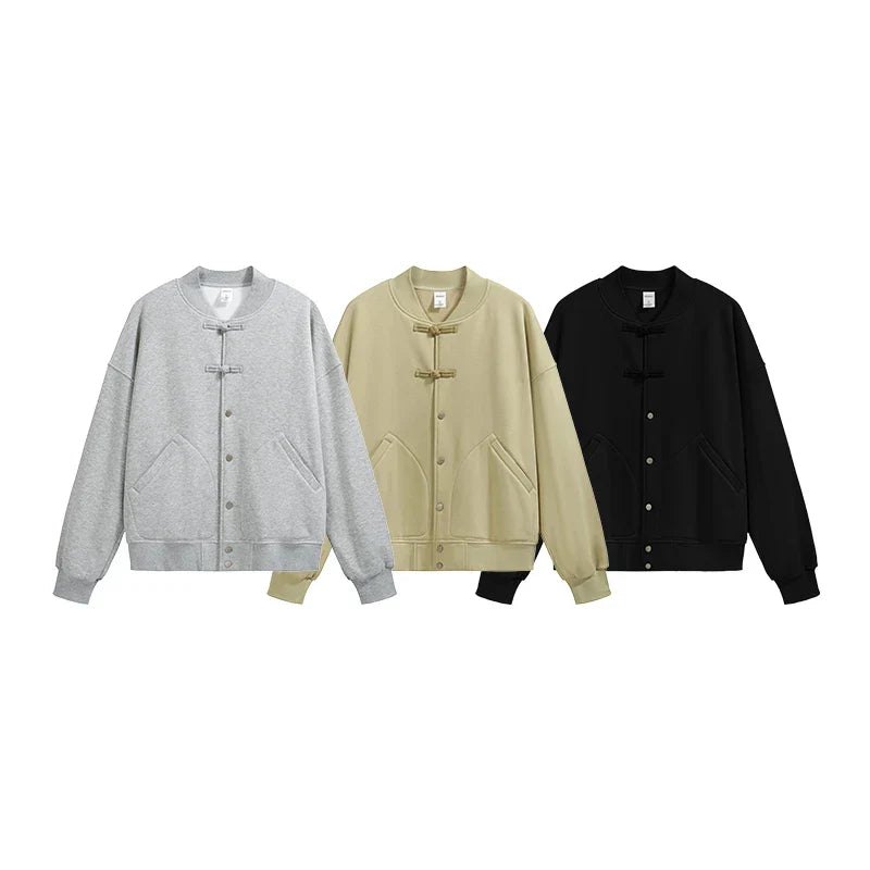 Elegant Chinese Style Fleece Jacket