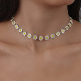 Daisy Choker Necklace