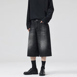 Casual Vintage Loose Denim Short