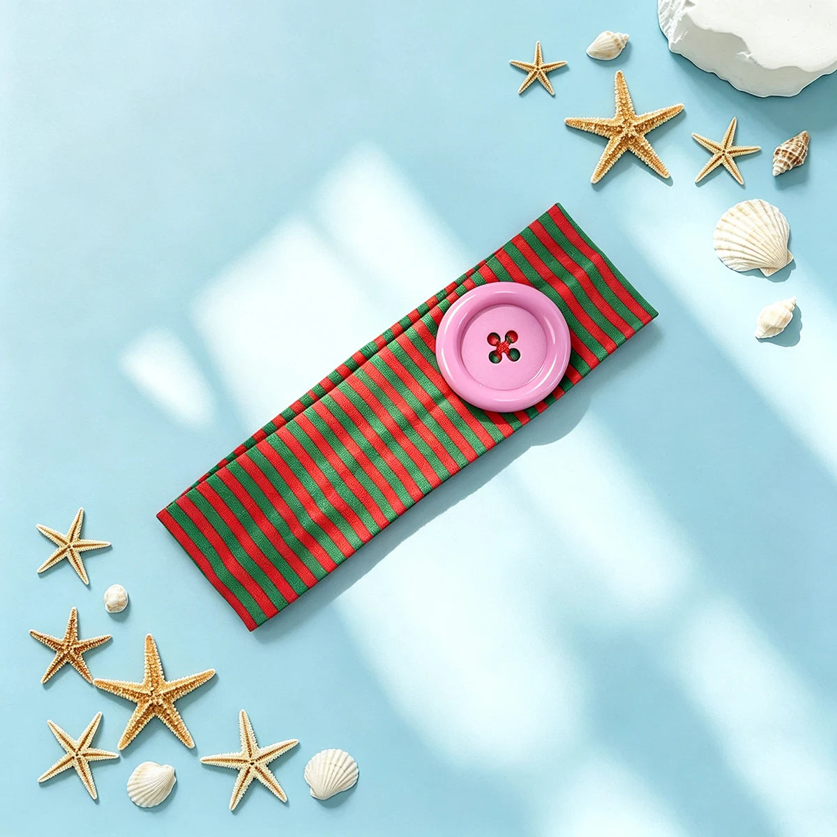 Kawaii Button Headband