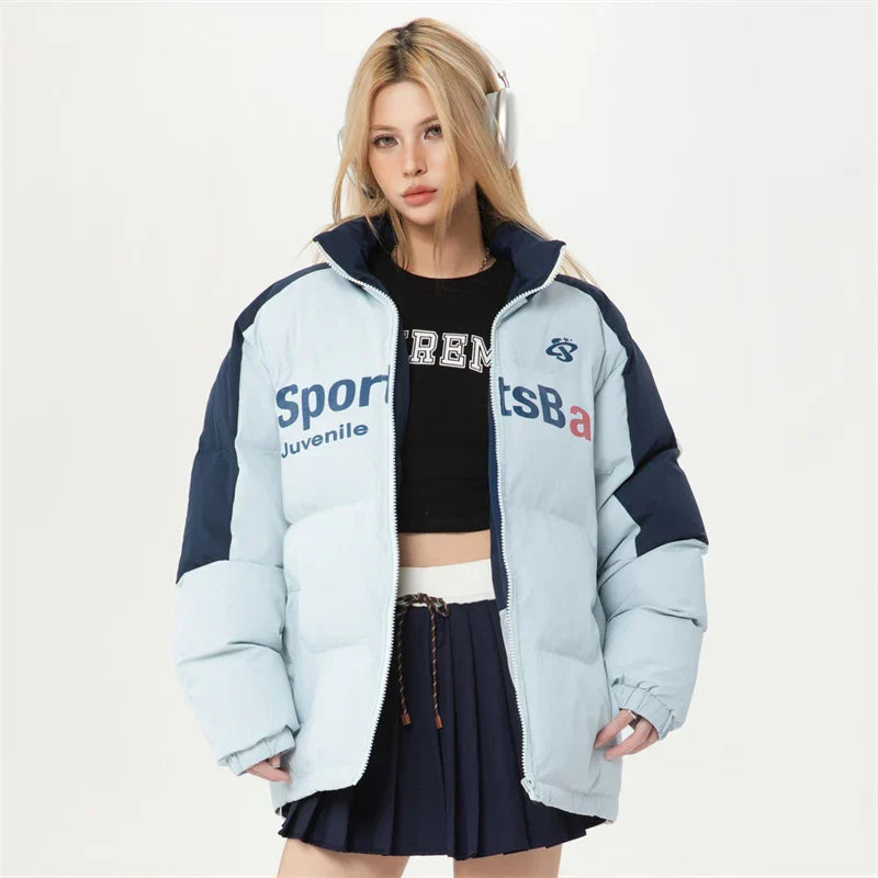 Thick Athletic Winter Puffer Jacket