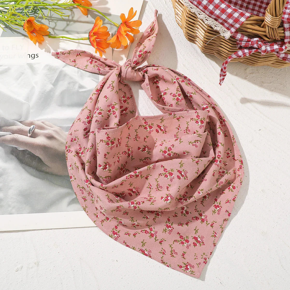 Daisy Pattern Handmade Hairband