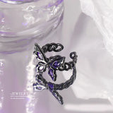 Gothic Butterfly Ring