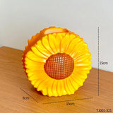 Vintage Cute Fresh Sunflower Shaped Vase