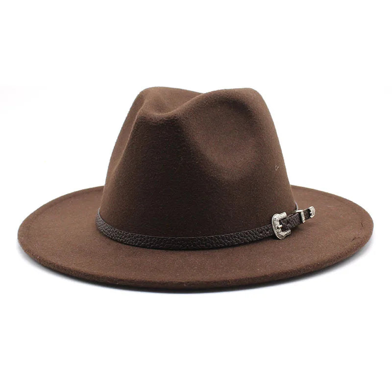 Fedora-Hut mit Schnallenband