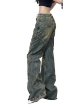 High Waist Wide Leg Women's Jeans