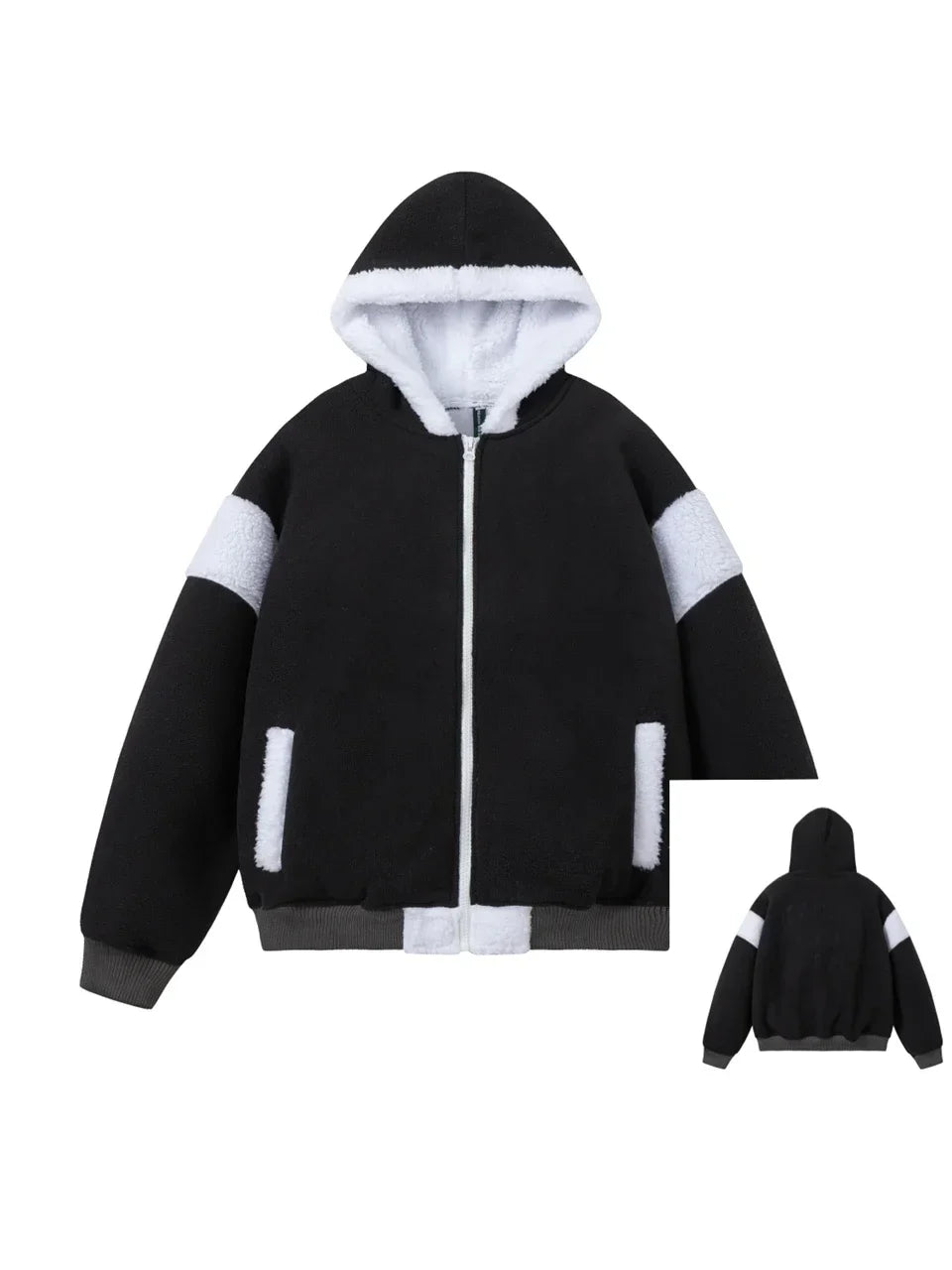 Cozy Plush Winter Designer Hoodie