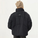 Insulated Padded Zip-up Puffer Jacket