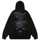 Vintage Gothic Youth Black Washed Hoodie