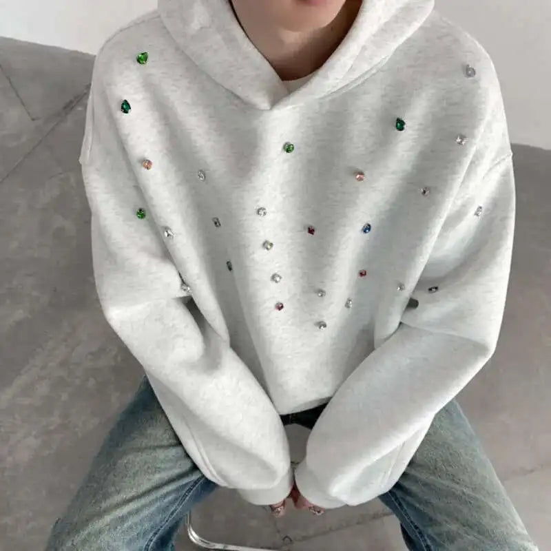 American Style Diamond Hoodie