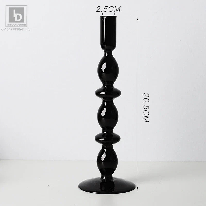 Blue Candle Holder Vase