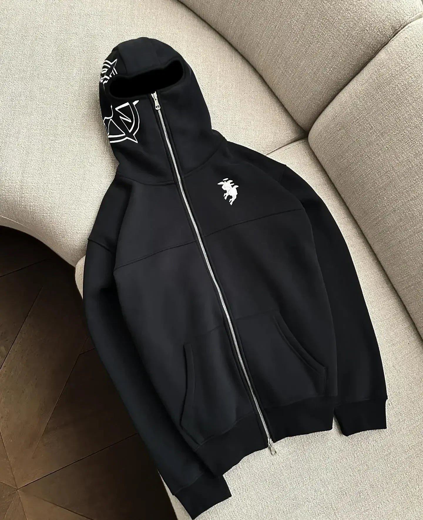 Oversized Ninja Eyes Hoodie