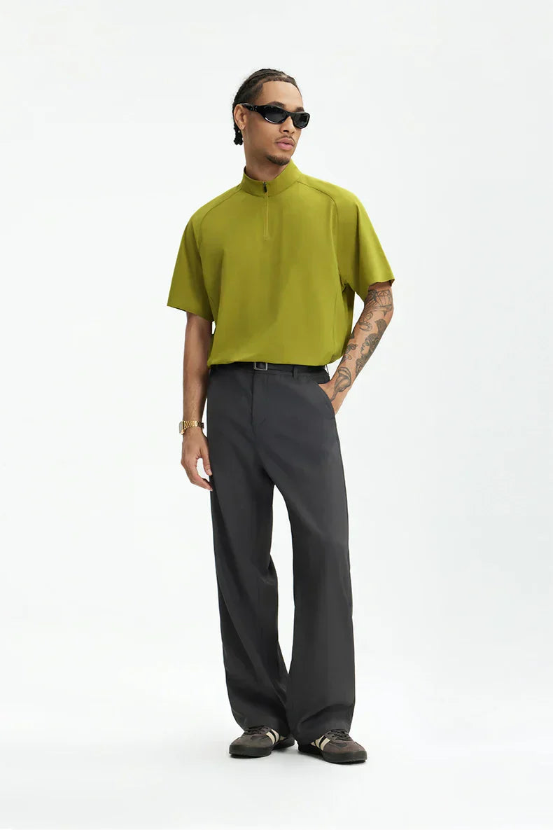 Basic Solid Color With Sun Protection T-Shirt