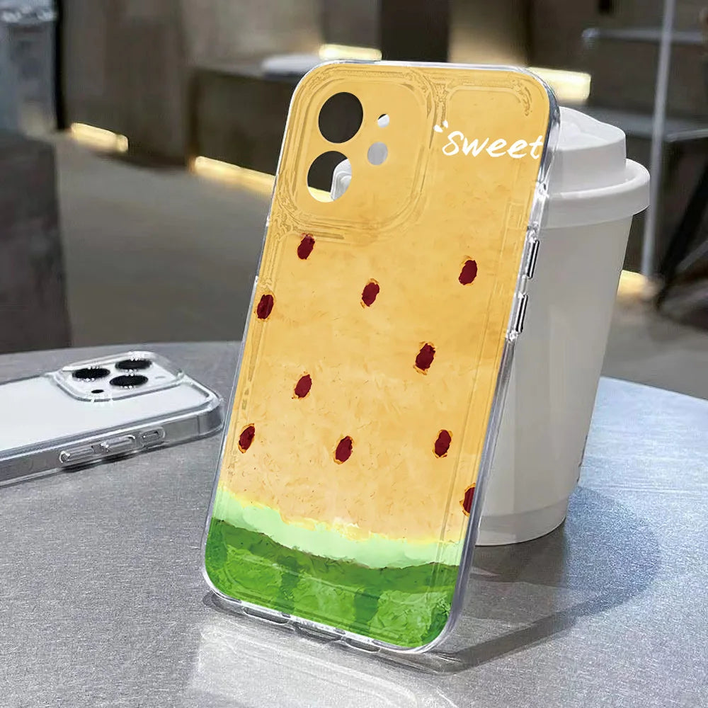 Summer Watermelon Shockproof For iPhone  Cases