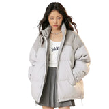 Patchwork Thick Cyberpunk Puffer Jacket