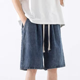 Casual Loose Fit Denim Short