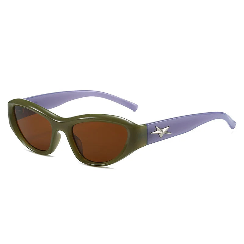 Y2K Vintage Cat-Eye Sonnenbrille