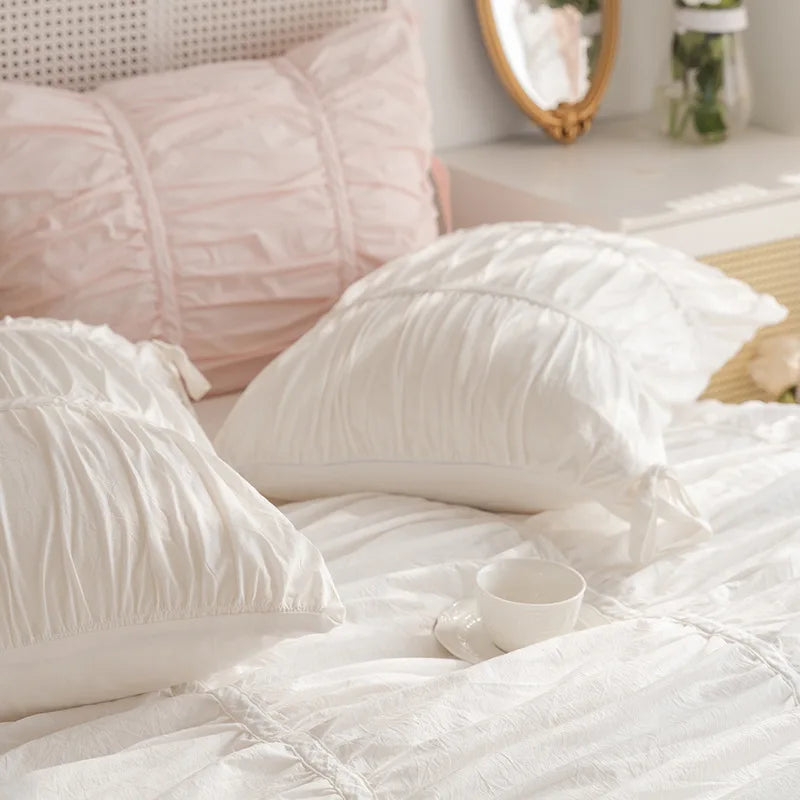 Korean Pleated Pillowcase