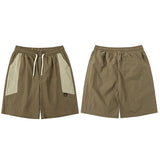 Harajuku Baggy Patchwork Short