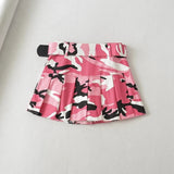 Retro Camouflage Mini Skirt
