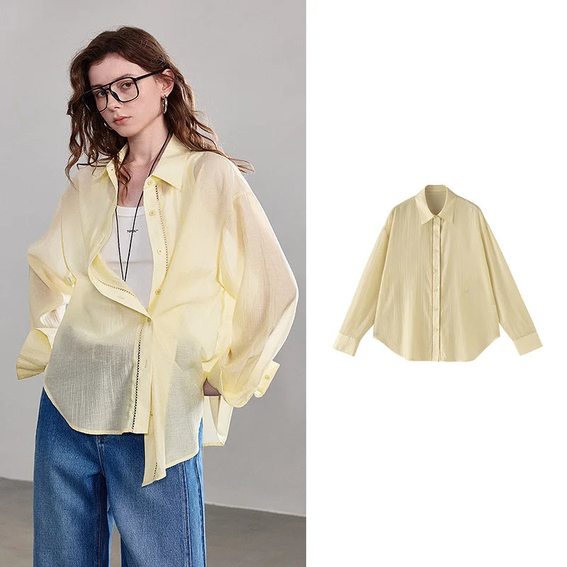 Lyocell Acetate Soft Shirt