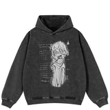 Trapped Soul Black Washed Hoodie