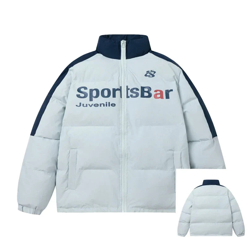 Thick Athletic Winter Puffer Jacket