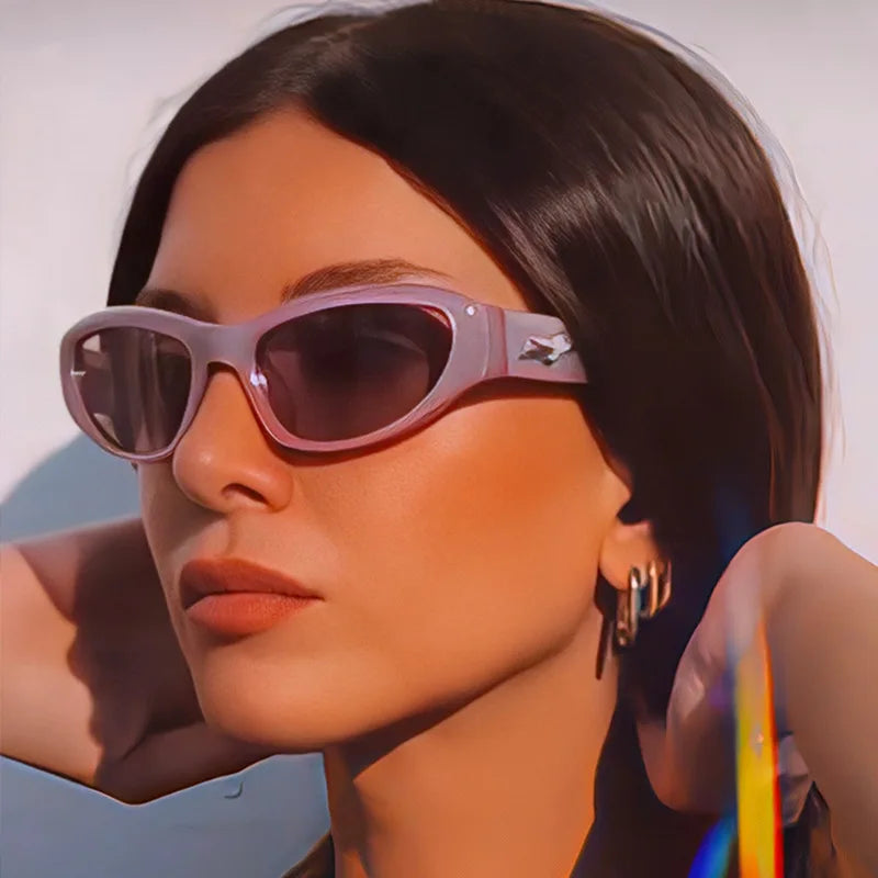 Y2K Vintage Cat-Eye Sonnenbrille