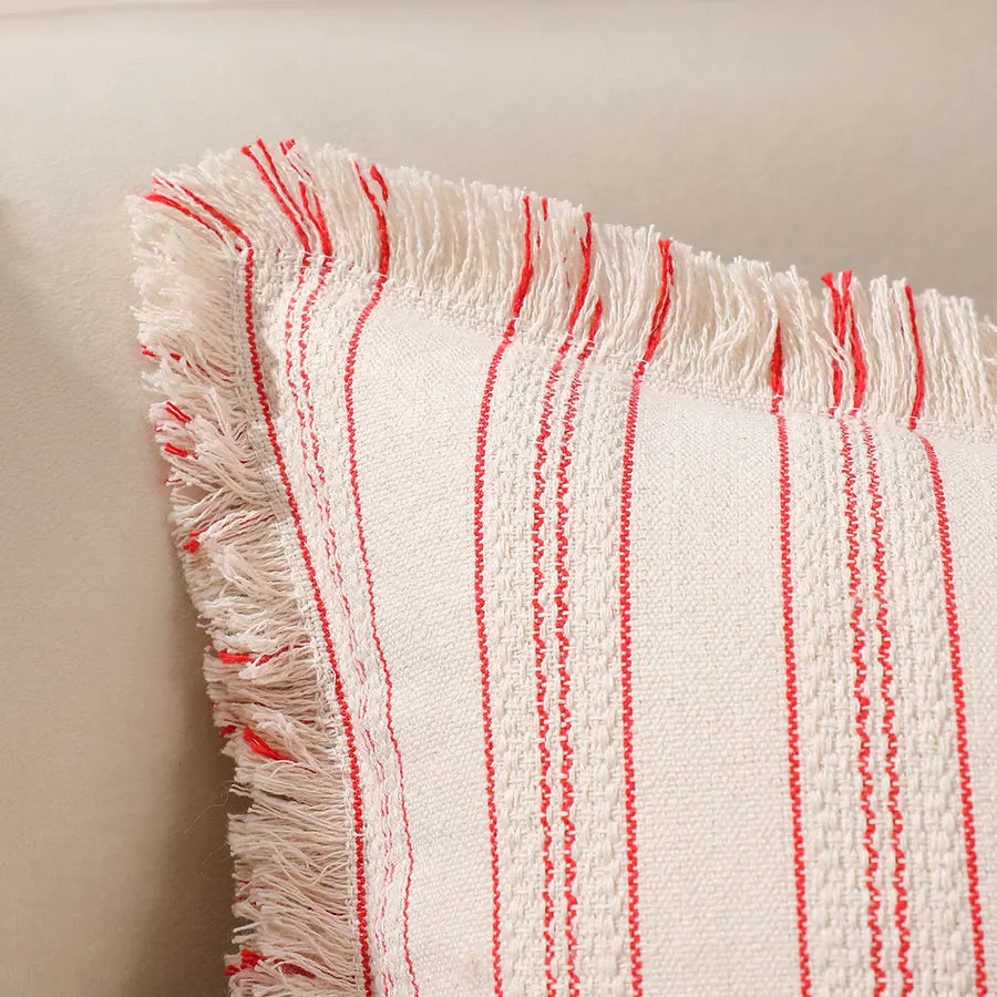 Casual Decorative Striped Throw Pillow Cover