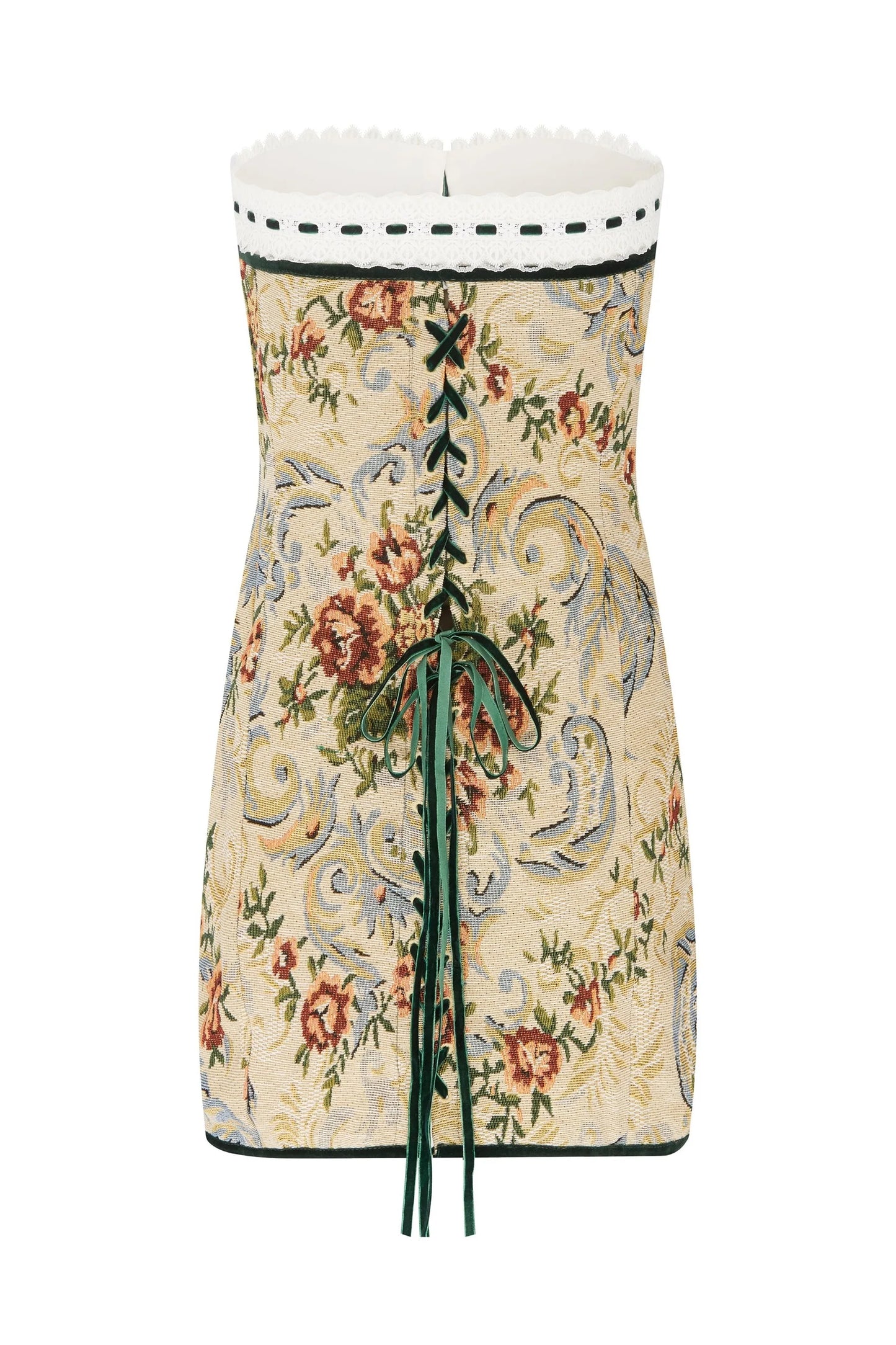 Floral Print Vintage Mini Dress