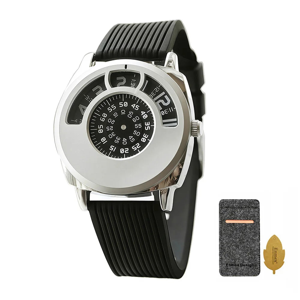 Interesting Design Unisex Quartz Watch