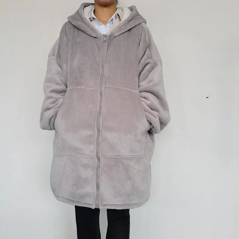 Comfy Hoodie Oversized Wearable Blanket