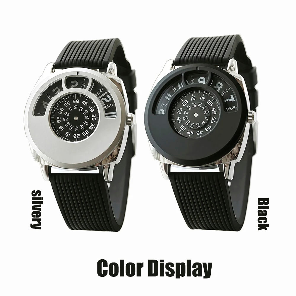 Interesting Design Unisex Quartz Watch