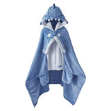 Shark Cartoon Soft Cozy Hooded Blanket