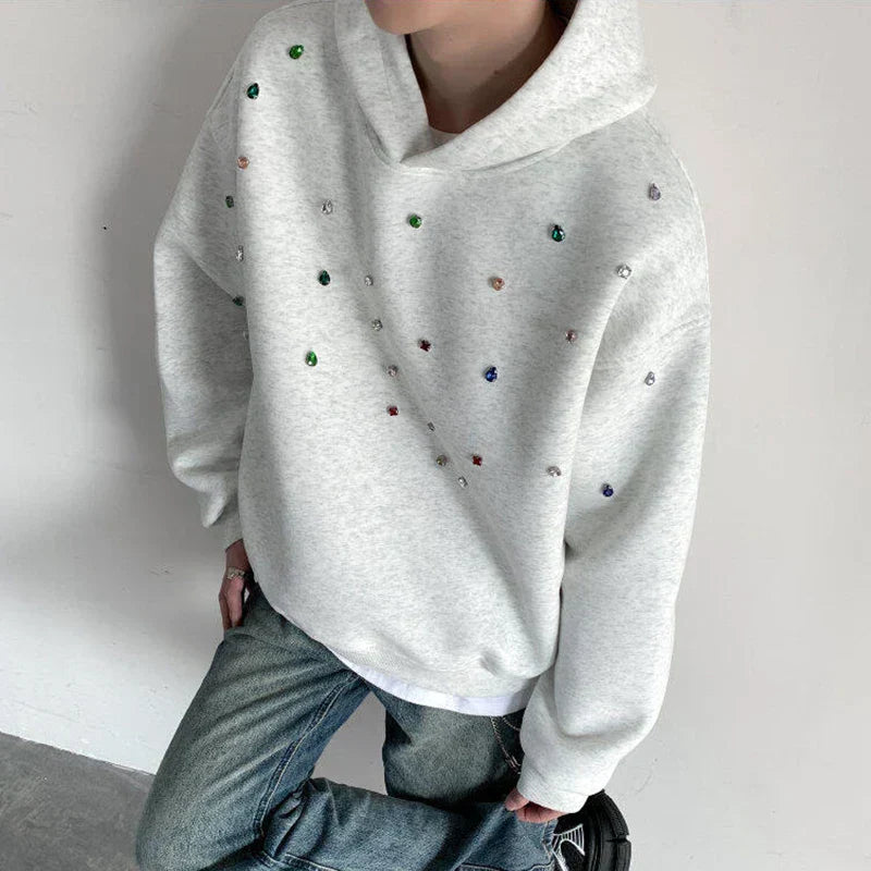 American Style Diamond Hoodie