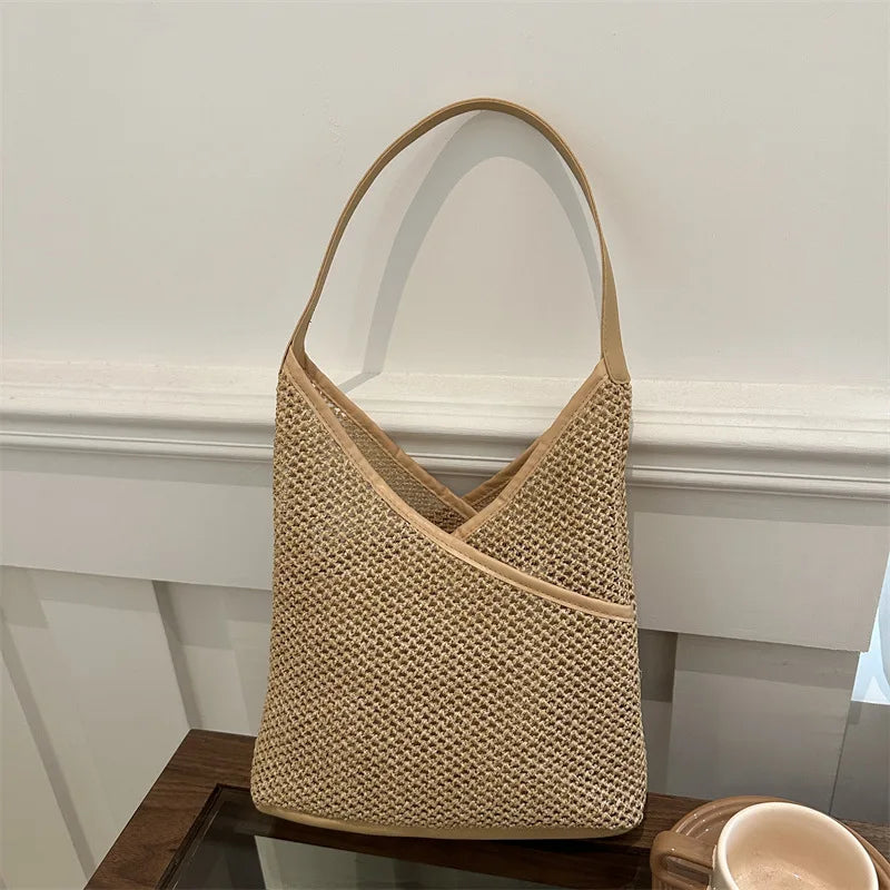 Woven Summer Shoulder Bag
