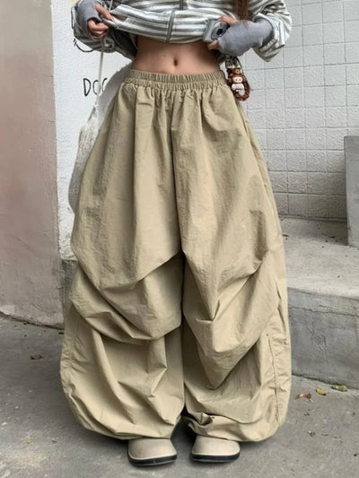 Y2K Parachute Pants