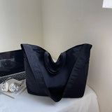 Bolso de hombro de nailon estilo "Lazy"