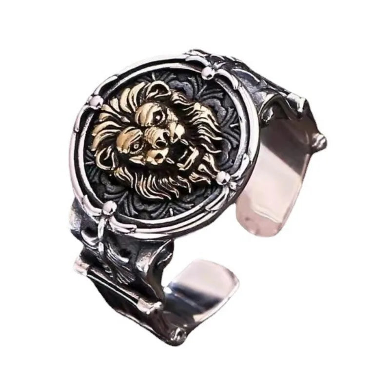 Vintage Thai Silver Skull Head Ring