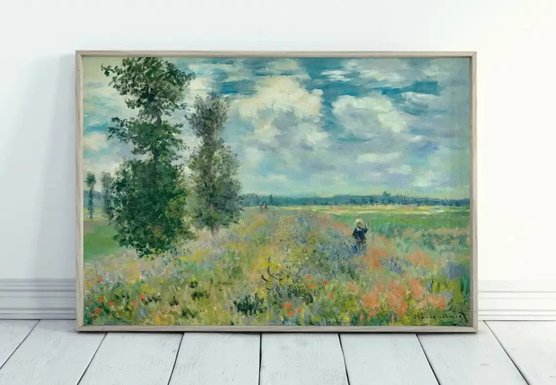 Monet Abstract Landscape Art