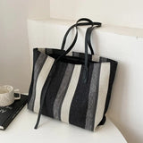 Stripped Women's Shoulder Bag