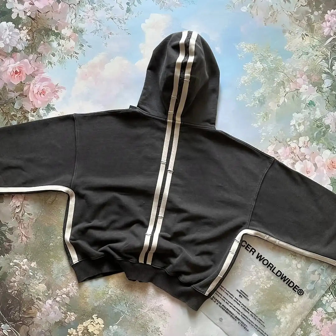 Y2K Flux Tribial Oversized Hoodie