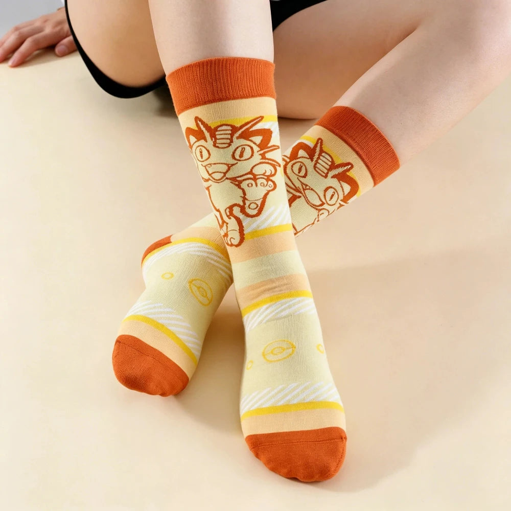 3 Pairs Anime Socks